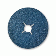 Disque fibre céramique acier/inox Ø125mm - grain 60