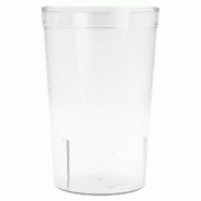 Gobelet réutilisable transparent 285ml Ø7x11cm - par 72