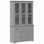 Helloshop26 - Buffet bahut commode armoire meuble de rangement organisateur cuisine salle de séjour salon BODO 115,5 x 43 x 200,5 cm 02_0030803 - 300 Helloshop26 - Buffet bahut commode armoire meuble de rangement organisateur cuisine salle de séjour salon BODO 115,5 x 43 x 200,5 cm 02_0030803 - 300