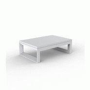Pouf lounge ottoman FRAME - blanc
