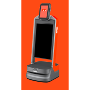 Robot d'accueil autonome jusqu'à 9h - Hôte/concierge disponible 24/24 7/7 - Korben Welcome Plus