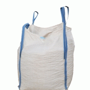Sac big bag en polypropylène - sacs à gravats - l80xl80xh80 cm - 1000 kg