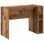 VidaXL Bureau Bois ancien 109 x 50 x 78 cm Bois d'ingénierie Modèle Atlas Prestige - 891206
