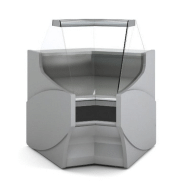 Vitrine d'angle intérieur petit modèle pour vitrine ve-10 vitre double droite sans réserve - VES-10N-AN45-RR Vitrine d'angle intérieur petit modèle pour vitrine ve-10 vitre double droite sans réserve - VES-10N-AN45-RR