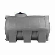 Cuve 750l Aérienne De Récupération D'eau - Réservoir Horizontal Gris - Elbi Cho750 Cuve 750l Aérienne De Récupération D'eau - Réservoir Horizontal Gris - Elbi Cho750