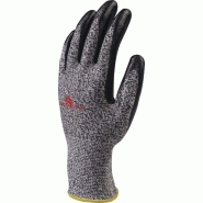 Gant anti coupure tricot econocut - paume enduite nitrile - jauge 13 - x3 paires - vecut43g3