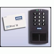 Lecteur de proximité autonome HID-4045 - Contrôle d'accès unique porte-unique, anti-vandale et résistant aux intempéries