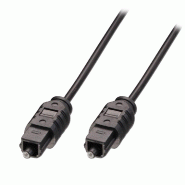 Lindy 35212 Câble audio 2 m TosLink Noir - noir 35212