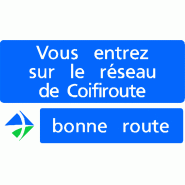 Panneau de localisation concession réseau autoroutier E38 - WP Signalisation - résine thermoplastique, recyclable à vie Panneau de localisation concession réseau autoroutier E38 - WP Signalisation - résine thermoplastique, recyclable à vie