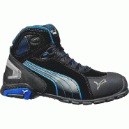 PUMA Safety Rio Black Mid 632250-42 Sicherheitsstiefel S3 Schuhgröße (EU): 42 Schwarz, Blau 1 St. - 42 multicolore multi-matériau 4051428045766