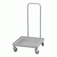 Socle Camdolly avec poignée - Cambro - gris 3332435682566 Socle Camdolly avec poignée - Cambro - gris 3332435682566