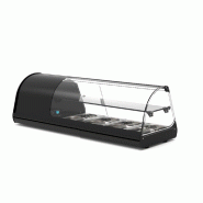 Vitrine réfrigérée à tapas CLASSIC - 2 niveaux - 4 bacs GN 1/3 - 1085 mm - V24N  | Sayl Barcelona