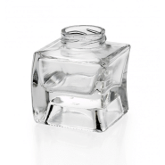 12 bocaux en verre onda empilables 106 ml to 43 mm (capsules non incluses)