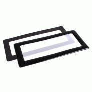 Demciflex - filtre À poussiÈre pour ventilateur - 2 x 40 mm - noir/bla