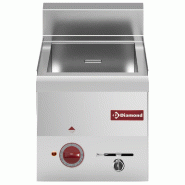 Bain-marie électrique 3 x gn 1/4 à poser - PE60/BM3T-N
