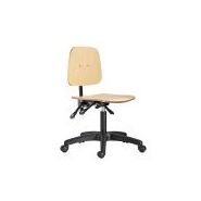 Bois - chaise de bureau - caray - base ø62 cm