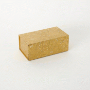 Boite cadeau Epsilon avec fermeture aimantée 18x10x7cm or - par 2
