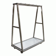 Chariot pour quartiers et carcasses en inox - 11, 13 ou 17 dents - Charge maximale 500kg Chariot pour quartiers et carcasses en inox - 11, 13 ou 17 dents - Charge maximale 500kg