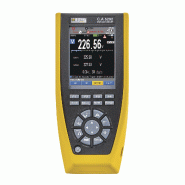Chauvin Arnoux - Multimètre graphique couleur 320x240 pix 100kpts TRMS - USB tension 1000V AC/DC BP 100kHz 0,03%, courant 10A AC/DC+clamphz, C, temp PT100/1000 et TK/TJ-surv, peak-mem 10000 mes. Wave