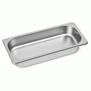 ECOLOMIQUE - 6 Pcs - Bac GN inox 1/3 325x176mm H40mm - argenté inox 294GNSS1340