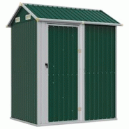 Helloshop26 - Abri de jardin cabane cabanon maison de stockage remise extérieur hangar outils robuste 192 x 152,5 x 237 cm acier 02_0022360 - 3000208 Helloshop26 - Abri de jardin cabane cabanon maison de stockage remise extérieur hangar outils robuste 192 x 152,5 x 237 cm acier 02_0022360 - 3000208