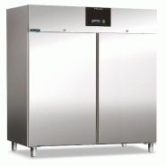 KLIMAITALIA Armoire inox tropicalisé ventilée de 1400 litres. Dégivrage auto. LED. T° -2°C/+8°C. Dim. LxSx H 148x83x201 cm. AXF1500TN - 4538