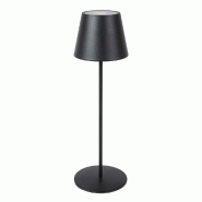 Lampe led sans fil métal avec variateur d'intensité ø 12x38 cm noir Lampe led sans fil métal avec variateur d'intensité ø 12x38 cm noir