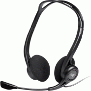 Logitech 981-000100 casque Avec fil Arceau Appels/Musique USB Type-A Noir