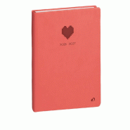 Quo Vadis - Agenda année scolaire - 2026-2027 - Journalier - Multilingue - Paco - Rose - août à juillet - 12x17 cm - Papier Clairefontaine blanc -