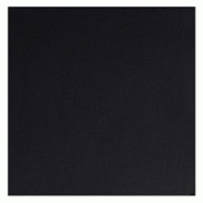 Thouy Serviettes en papier molletonné noir 40 x 40 cm par 50 - 3701114803323