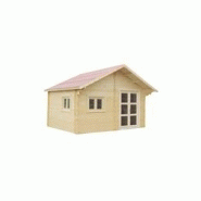 ABRI DE JARDIN SEMI-HABITABLE 20M2, 60MM ABRI DE JARDIN BOIS >20 M² ABRI DE JARDIN SEMI-HABITABLE 20M2, 60MM ABRI DE JARDIN BOIS >20 M²