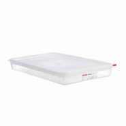Bac alimentaire Araven Gastronorm GN 1/1 - 13,7 litres - cm 53 x 32,5 x 10 h - transparent plastique polypropylène 8411777030442 Bac alimentaire Araven Gastronorm GN 1/1 - 13,7 litres - cm 53 x 32,5 x 10 h - transparent plastique polypropylène 8411777030442