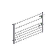 Barriere extensible autolock 7 lisses pour moutons et chevaux 1/2 m - jourdain