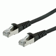 Cordon Cat.6A (Class EA) FTP AWG26, noir, 15 m_0