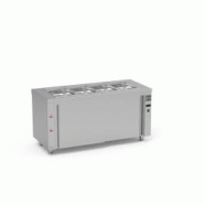 ITALCONCEPT Meuble bain-marie à eau avec réserve neutre - 3667335124275 ITALCONCEPT Meuble bain-marie à eau avec réserve neutre - 3667335124275