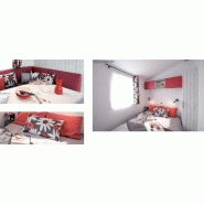 Mobil home nirvana quattro / 4 chambres et une salle de bains / 36 m² / 8 personnes / 9.85 x 4 m