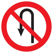 Panneaux adhésifs ronds 180 mm interdictions obligations - ADPNR-TL03/IFDT_0