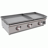 Plancha à gaz série DUO (60 laminés + 40 laminés) 6040PGLLN à partir de Arilex - G6040PGLLN
