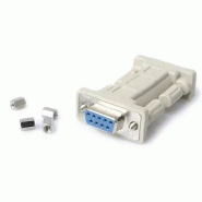 StarTech Adaptateur null modem DB9 série RS232 - F/F