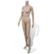 Vidaxl mannequin de vitrine femme sans tête 30024
