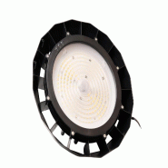 Beneito & Faure Lampe LED industrielle avec interrupteur à lentille UFO 60W/80W/100W 100-260V - noir 5147