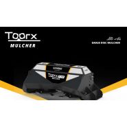 Broyeur à disques CANGEO TOORX F140 et F140 HD - herbe, broussailles et végétation ligneuse