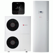 Ensemble Pompe à chaleur Air / Eau Monobloc GeniaAir Max 15 Triphasé et GeniaSet Max + MiPro Sense radio - Saunier Duval - SAUAIRMAX15CST_0