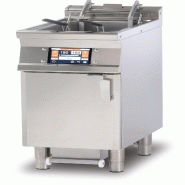 Friteuse électrique digitale 25 LT. Filtration de l'huile et élévateur. Structure en acier inoxydable. Dimensions 40x90 h90 cm. Modèle F25-94ETDPS