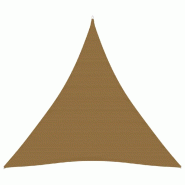 Helloshop26 - Voile toile d'ombrage parasol 160 g/m² PEHD 4 x 4 x 4 m taupe 02_0009323 - 3000503482720
