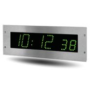 Horloge LED Style II 7S Hopital sans pupitre, 230V, indépendante, LED verte - BODET