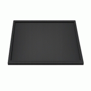 Hostelnovo del Valles Hostelnovo - Plateau 60 x 40 x 1,5 cm couleur noire - noir Bois massif 746/1