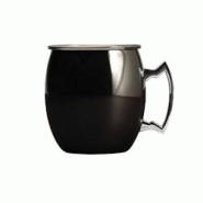 Hostelnovo del Valles Hostelnovo - Tasse Moscow Mule noire 500 ml - noir inox 946/1 Hostelnovo del Valles Hostelnovo - Tasse Moscow Mule noire 500 ml - noir inox 946/1