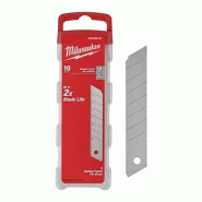 Lames sécables 18 mm Milwaukee - Boîte de 10 - 4932480107