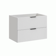 STELLAMEUBLES Meuble sous vasque salle de bain ADEL WHITE - 3667335109982